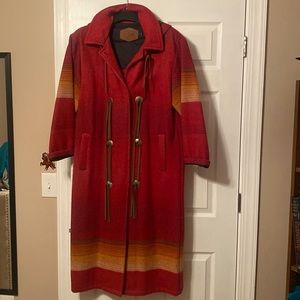 Beautiful western wool coat.